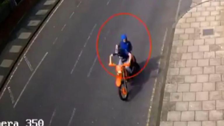 Police release distressing video of motorcyclist who left pillion passenger with fractured skull
