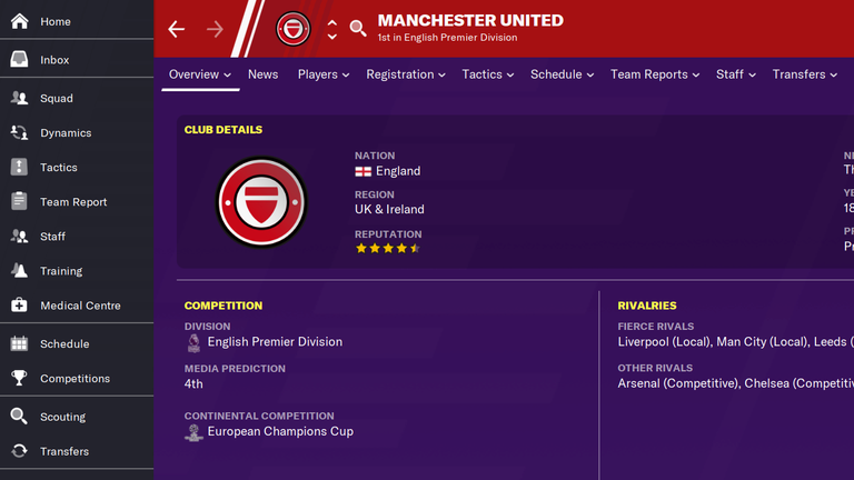 &#39;Manchester United&#39; will be replaced in Football Manager with &#39;Manchester UFC&#39;
