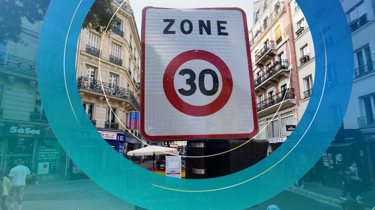 Paris has followed the likes of London, Berlin and Madrid in introducing lower speeds on city roads