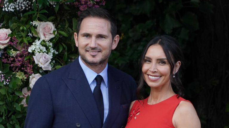 Frank and Christine Lampard.