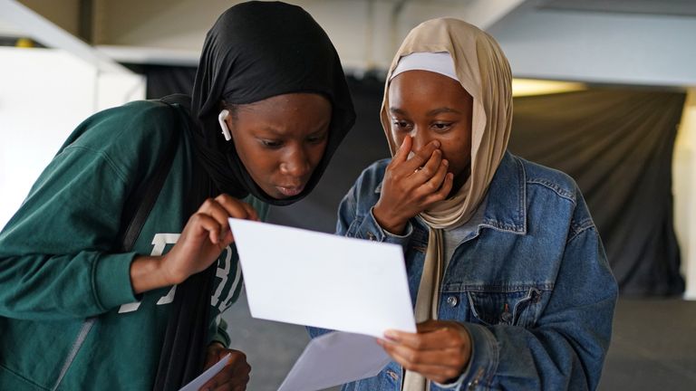 GCSE results day 2019 - number of top grades soar for second year in a row  despite exam shake-up