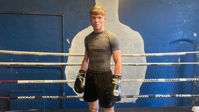 George Killeen, an apprentice and aspiring professional boxer