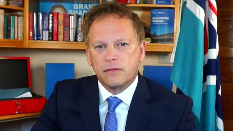 Transport Secretary Grant Shapps said there would be no change to the travel restrictions for at least three weeks.