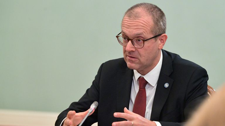 Hans Kluge, WHO director for Europe, claims vaccine uptake has slowed in the past six weeks