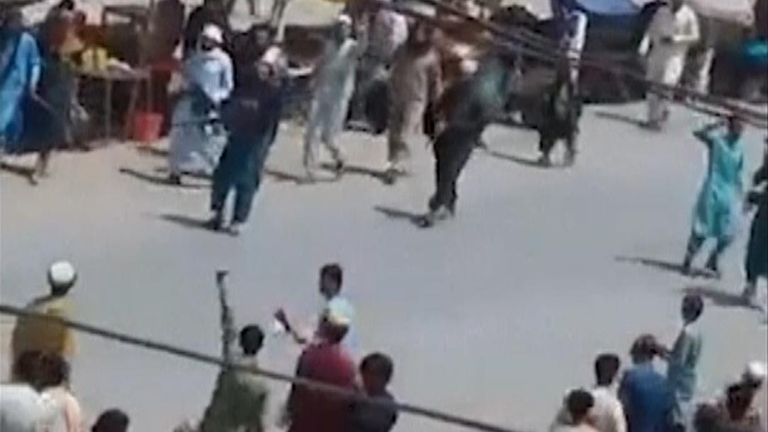 Protesters shot in Jalalabad