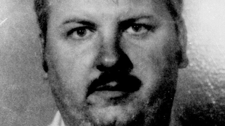 Serial killer John Wayne Gacy. Pic: AP