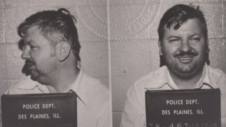 The mugshots of John Wayne Gacy. Pic: Cineflix