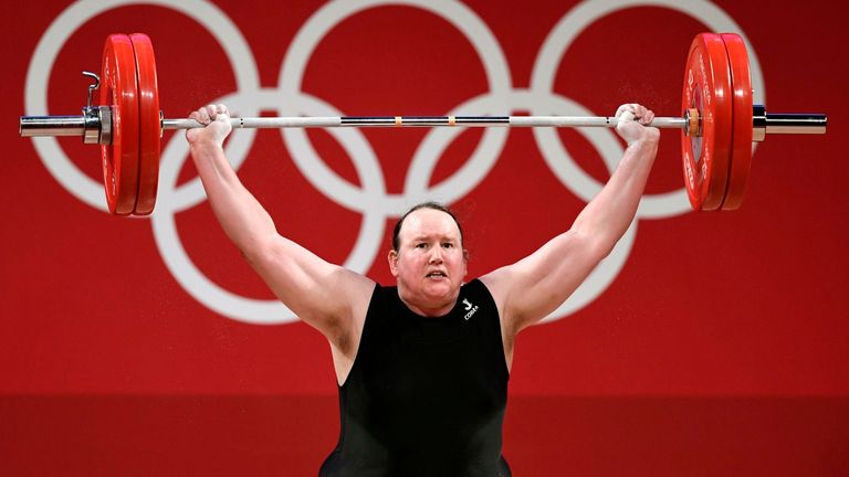 Laurel Hubbard, the trans-gender Kiwi weightlifter, fell well short of the podium in her Tokyo Olympics event