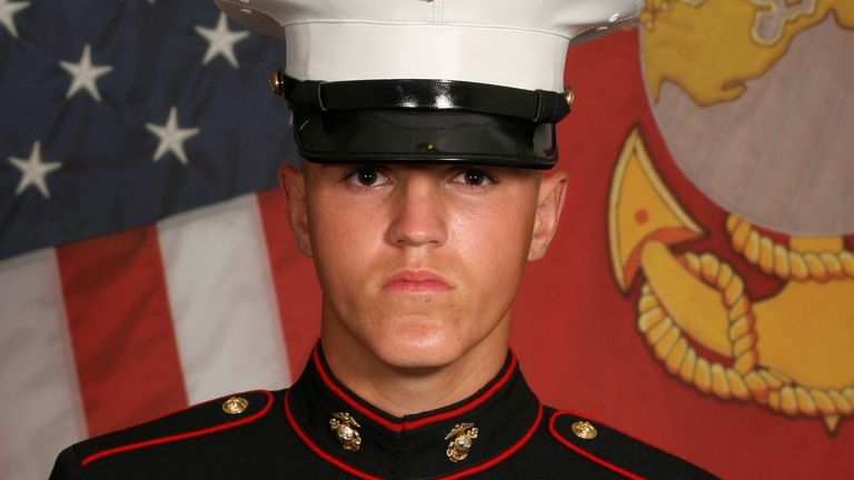 An undated photo of Rylee McCollum, 20, a Marine among the thirteen U.S. service members who were killed in a deadly airport suicide bombing in Kabul, Afghanistan on August 26, 2021. U.S. Marines/Handout via REUTERS