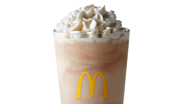 McDonald&#39;s chocolate milkshake Pic: McDonald&#39;s