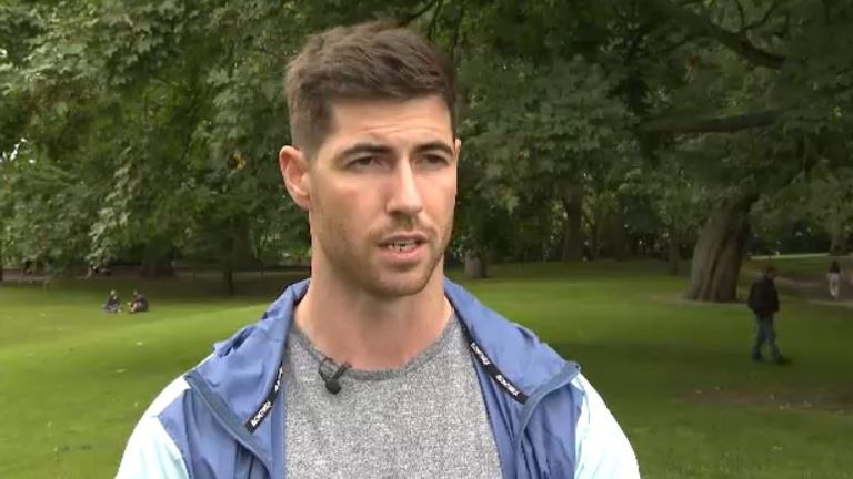 Former British paratrooper Michael Chadwick