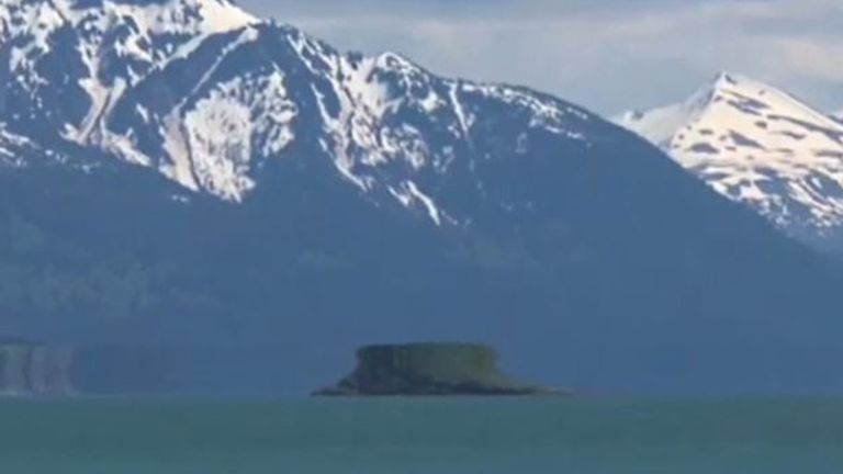 &#39;UFO mirage&#39; seen in Alaska
