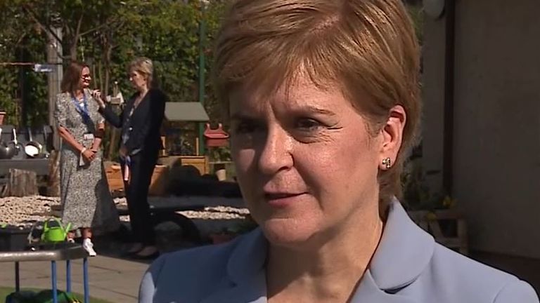 Nicola Sturgeon says that Boris Johnson turning down an invitation to meet in Scotland is &#39;a missed opportunity&#39;