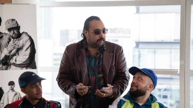 Asim Chaudhry as Chabuddy G in People Just Do Nothing: Big In Japan. Pic: Universal Pictures