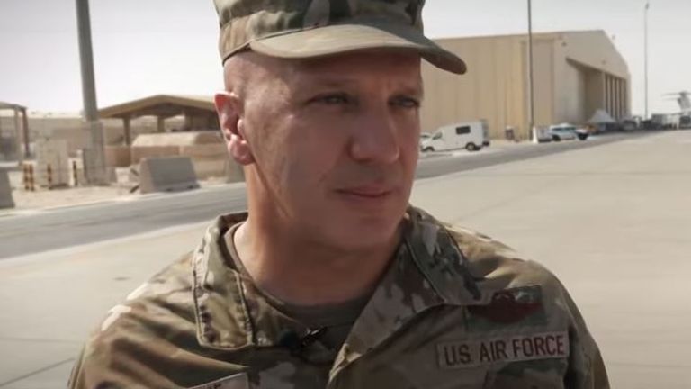 Brigadier General Gerald Donohue - US officer at Al Udeid