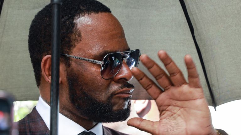 R Kelly. Pic: AP