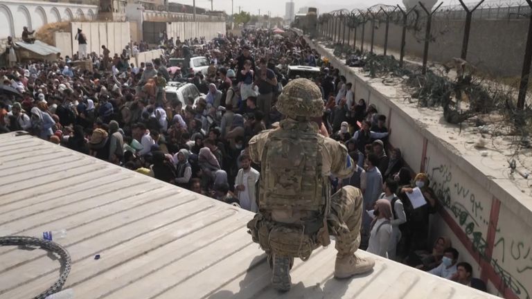 Afghanistan Sky Reporter Feared For Those Left Behind As He Departed Kabul With Afghans Who Will Never See Their Country Again World News Sky News