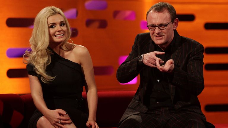 In 2010, Lock appeared alongside Katherine Jenkins on the Graham Norton Show