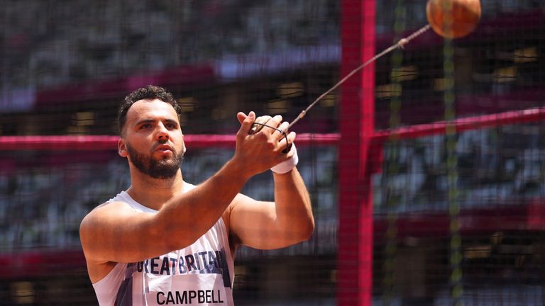 Taylor Campbell went into the Games with a personal best in his pocket, but failed to qualify for the final