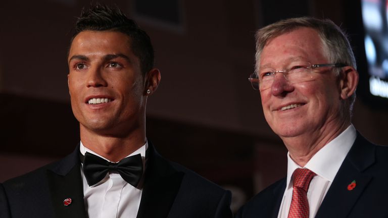 Ronaldo's message: Sir Alex, this one is for you