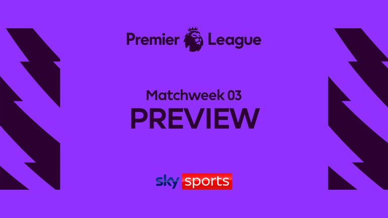 Premier League Preview - Matchweek 3