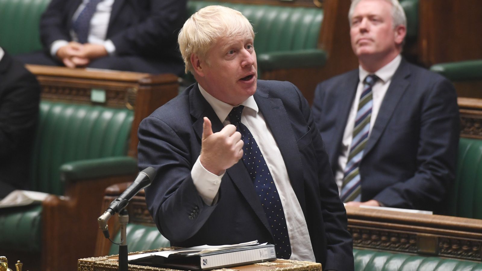 Boris Johnson pledges to end ‘catastrophic costs’ of social care with national insurance rise – but faces Tory mutiny