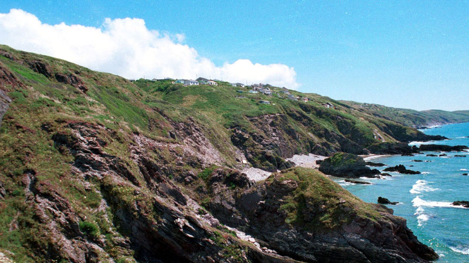 The divers went missing off Whitsand Bay.