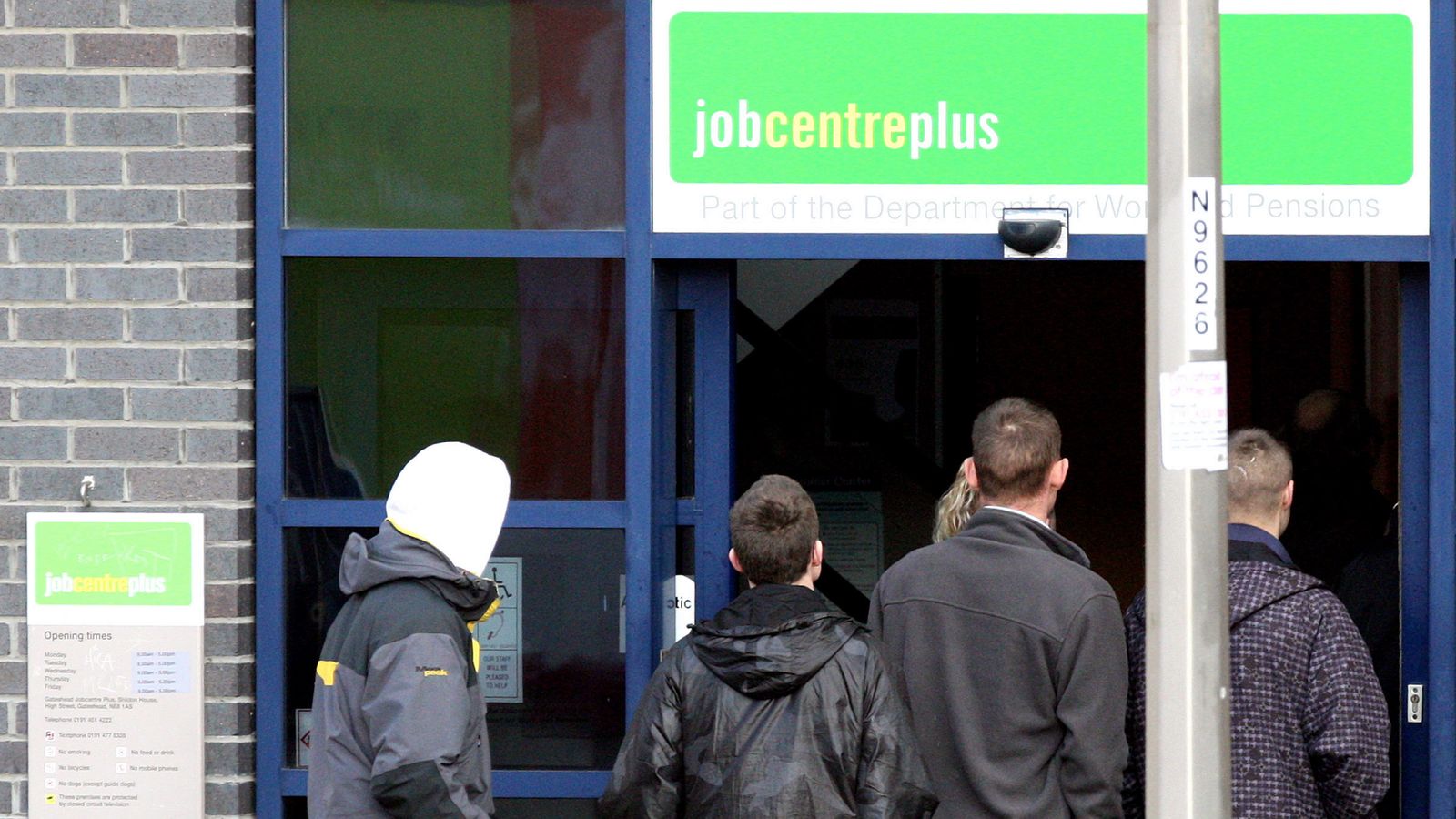 UK unemployment rate increases while pay growth rises faster than expected