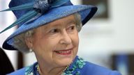 (dpa) - Her Majesty the Queen arrives at the British embassy in Berlin, Germany, 3 November 2004. The British Queen met afterwards for a climate conference with business representatives, politicians and scientists. Photo by: Peer Grimm/picture-alliance/dpa/AP Images