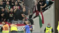 Hungary fans have previously been banned from home matches by UEFA after discriminatory behaviour during Euro 2020