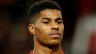 Marcus Rashford is calling on people to write to their MP about backing recommendations to end the &#39;child hunger pandemic&#39;