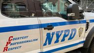 Police say two men fled the scene. Pic: AP