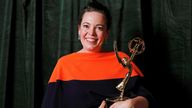 Olivia Colman picked up the award for best actress in a drama for her portrayal of the Queen in The Crown