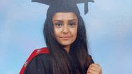 Sabina Nessa&#39;s body was identified on Monday. Pic: Met Police