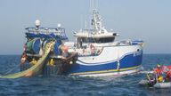 a state of emergency has been declared in the English Channel by fishing groups and charities.
