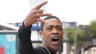 Wiley, pictured arriving Thames Magistrates&#39; Court, allegedly broke into former kickboxer Ali Jacko&#39;s home in east London on 28 August