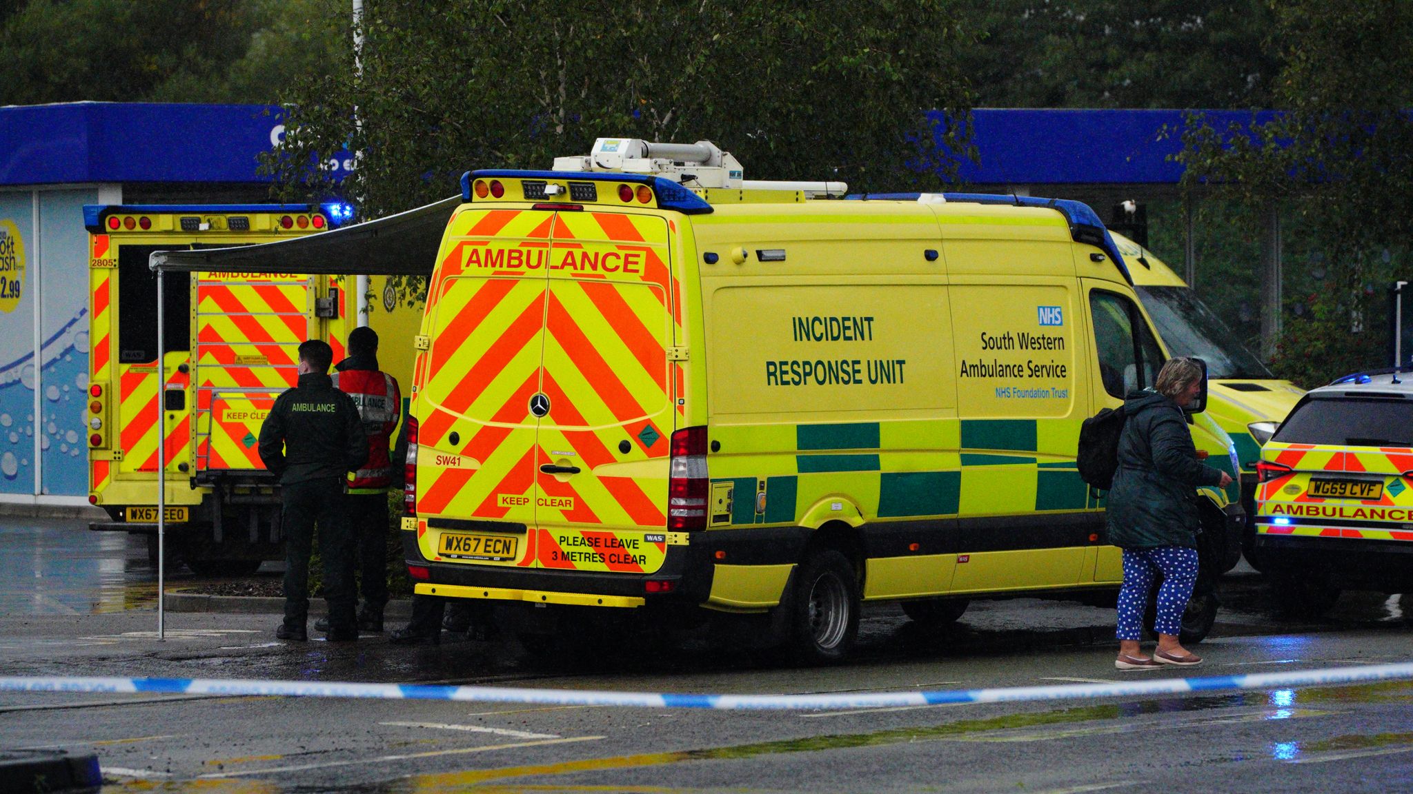 Bristol: 'Bangs and flashes' as knife attacker is arrested after ...