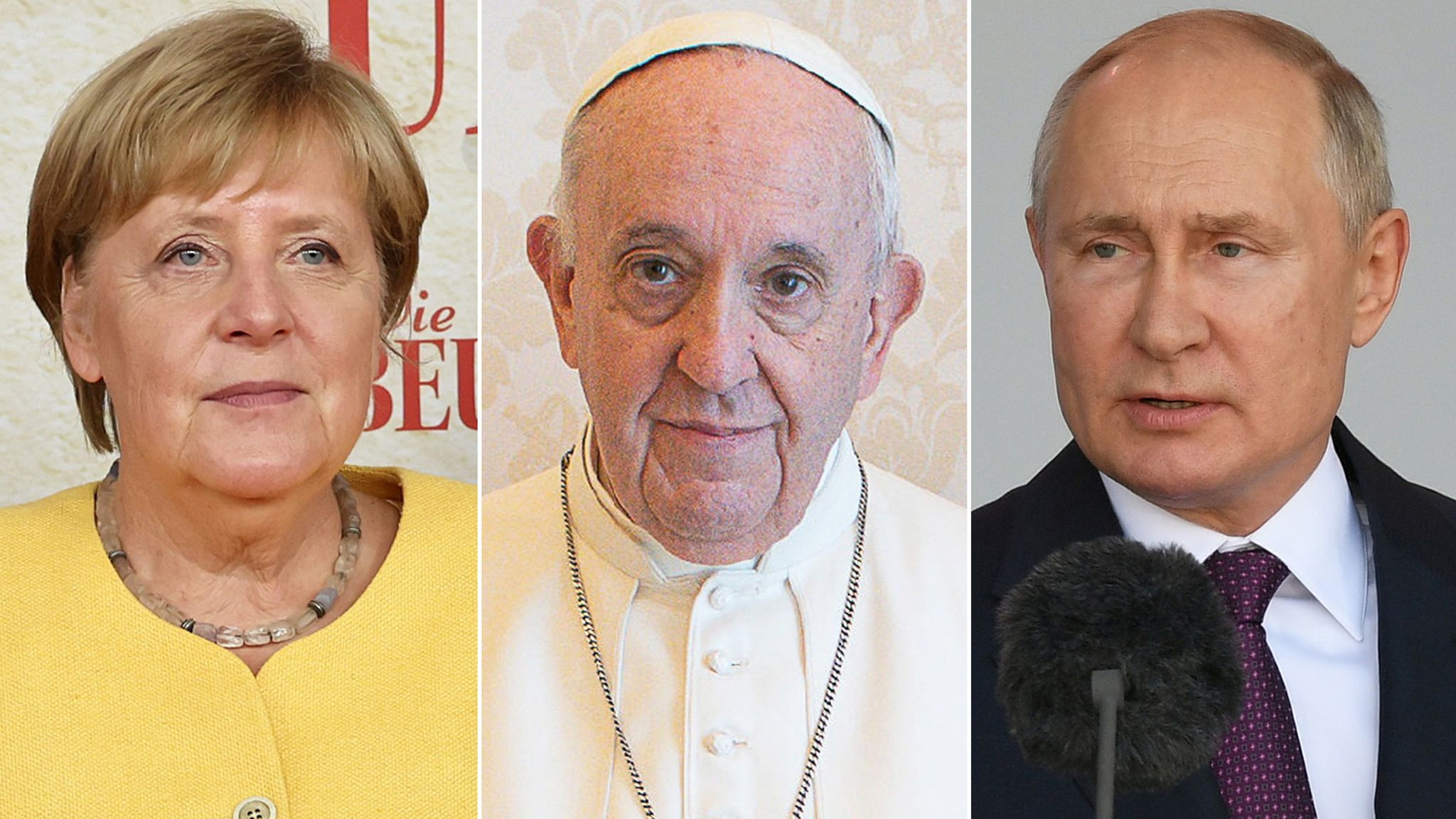 peeling Tumult Kunstig Pope Francis criticises West's involvement in Afghanistan - but quotes Putin  instead of Merkel | World News | Sky News