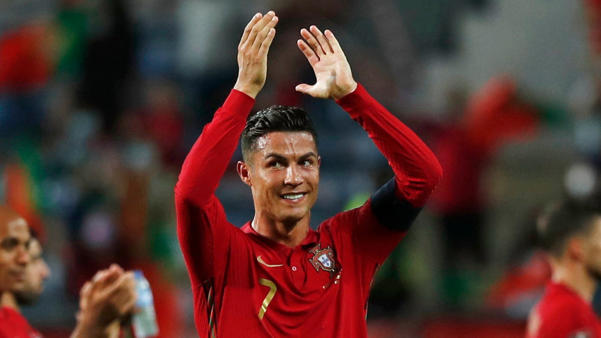 Cristiano Ronaldo Breaks Record To Become Highest Scoring Men S International Player World News Sky News