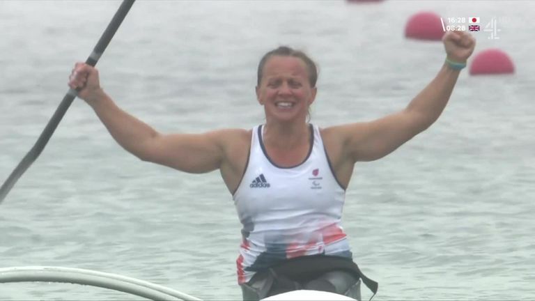 Emma Wiggs wins first Paralympic gold in the va’a discipline of paracanoe