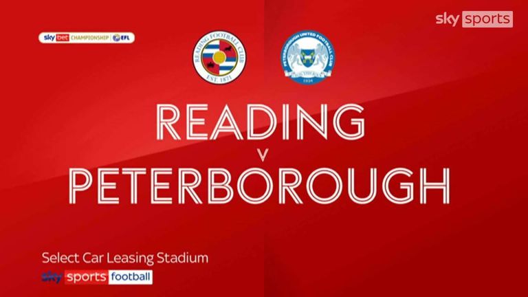 Reading 3-1 Peterborough