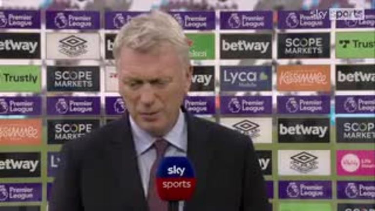 Moyes pre-match v Man Utd