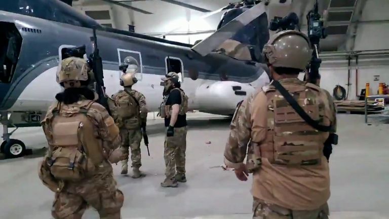 The US army left behind stacks of military equipment - from aircraft to guns – when it left the Afghanistan. This has added to the haul of weaponry the Taliban has been gathering in recent months, taken from the Afghan army as it retreated. 