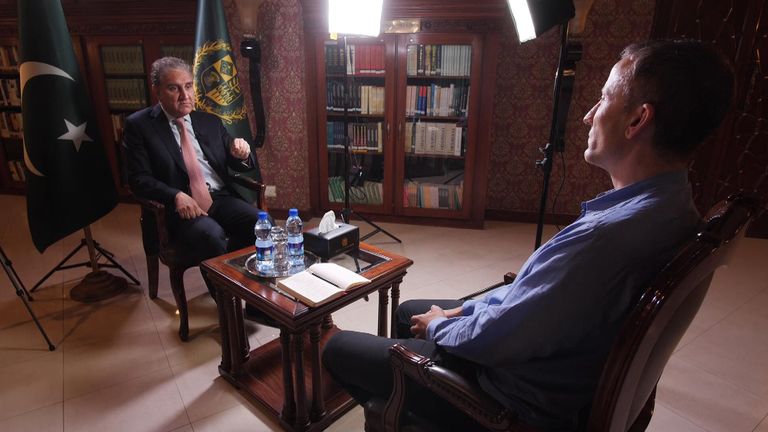 Alex Rossi’s interview with Shah Mahmood Qureshi, Pakistan’s foreign minister .