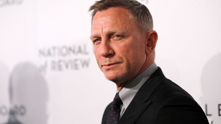 Daniel Craig arrives for the National Board of Review Awards in Manhattan, New York City, U.S., January 8, 2020. REUTERS/Andrew Kelly