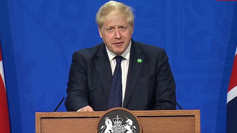 Boris Johnson Press Conferance