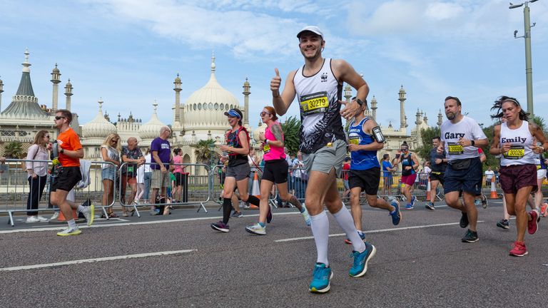 Pic: Brighton Marathon