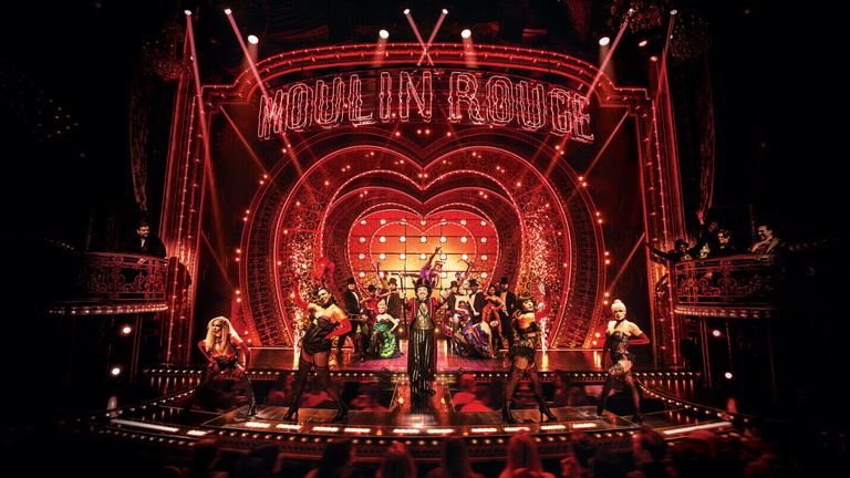 Moulin Rouge. Pic: Matthew Murphy/Boneau/Bryan-Brown