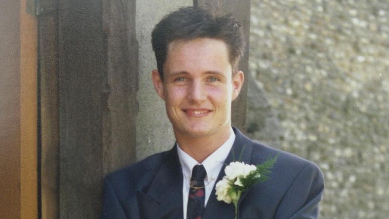 Undated police handout photo of butchery worker Stuart Lubbock, 31, who died in hospital after being found unconscious in a swimming pool at the home of TV presenter Michael Barrymore in Roydon, Essex