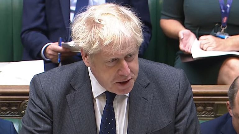 Boris Johnson - House of Commons